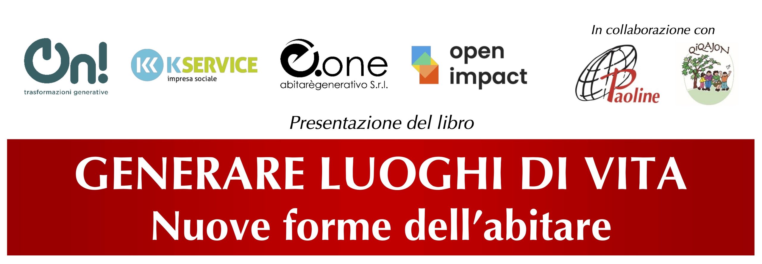 A Milano con Generare luoghi di vita